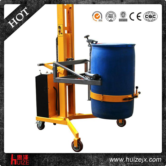 半電動(dòng)油桶車（直角腿，夾鐵桶翻轉(zhuǎn)）3