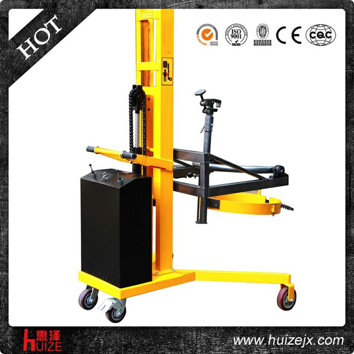 半電動油桶車（直角腿，夾鐵桶翻轉(zhuǎn)）2