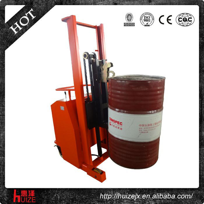 半電動配重油桶車（無底腿,只堆垛，不翻轉(zhuǎn)）